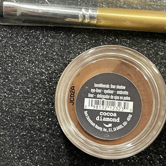 *NEW*BAREMINERALS Liner/Shadow S/2-Cocoa Diamond, Smoky Diamond-.01oz each💛GIFT - Picture 4 of 9